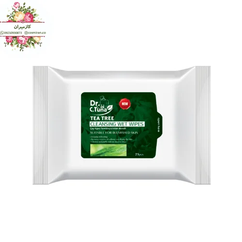 دستمال مرطوب روغن درخت چای فارماسی 1204019