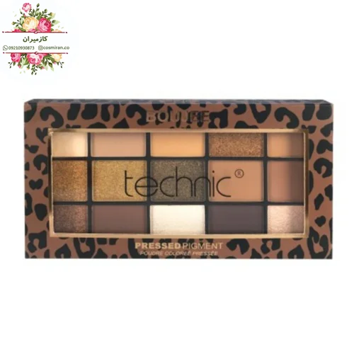 پالت سایه ۱۵ رنگ بوژه Boujee Technic تکنیک