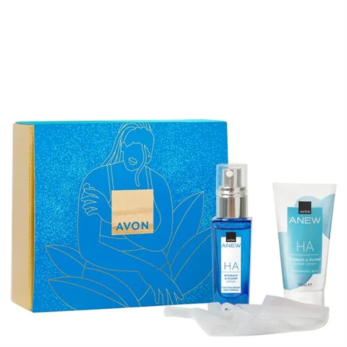 ست کرم؛ سرم و ماسک موثر مراقبت پوستی برند آون avon