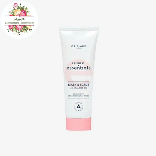 ماسک  و اسکراب Fairness Essentials با ویتامین E و B3 اوریفلیم 35924