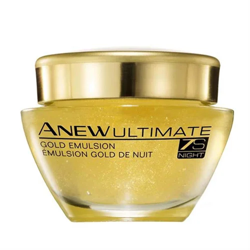 کرم شب طراوتبخش Anew Skin با عصاره طلا ۵۰ میل آون avon