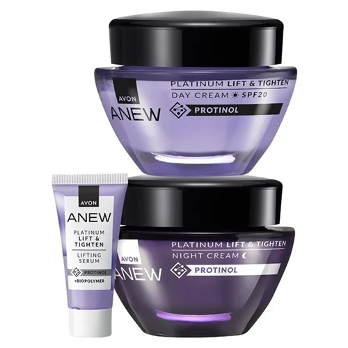 ست مراقبت از پوست لیفتینگ Anew Platnum آون avon