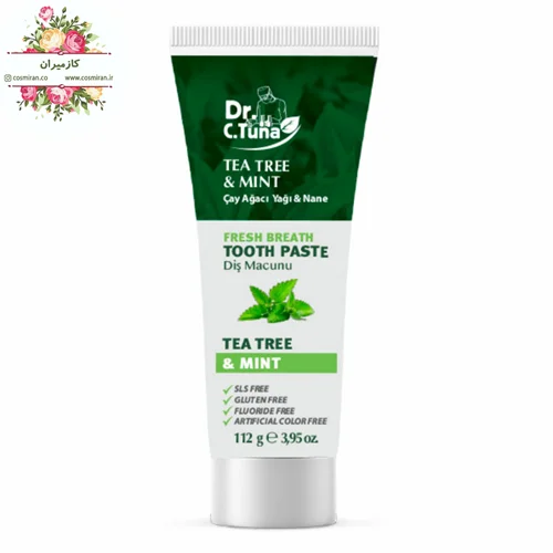 خمیر دندان روغن درخت چای و نعناع ۱۱۲ گرم فارماسی ترکیه ۱۱۱۳۵۲۷