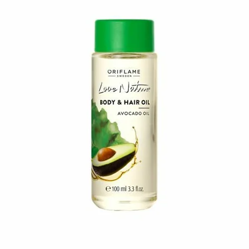 روغن مو و بدن آووکادو لاونیچر