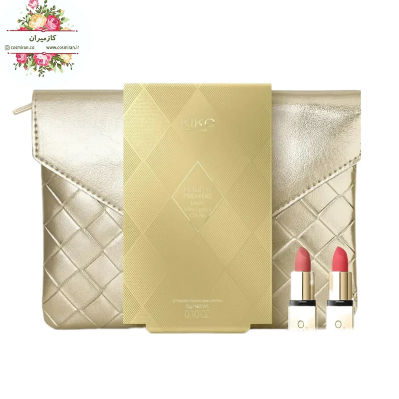 کیف آرایشی طلایی جدید لاین هالیدی premiere کیکو ایتالیا
