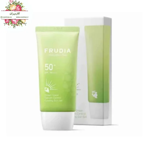 ضدآفتاب انگور سبز کنترل کننده منافذ با spf50 حجم ۵۰ میل فرودیا