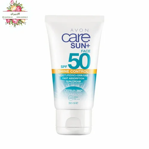ضدآفتاب فاقد چربی spf50 آوون avon و ۵۰ میل
