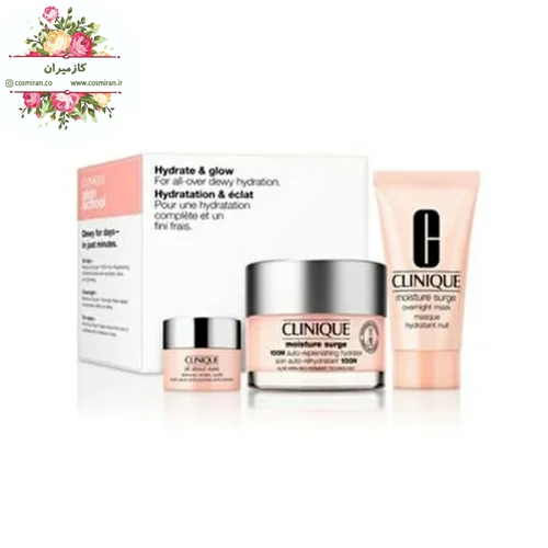 ست مراقبت و مرطوب کننده پوست Moisture Surge™ Glow Care Set کلینیک 192333127865